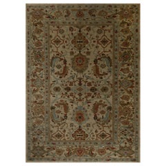 Tapis d'Afghanistan Sultanabad - Design en laine ivoire - 96186