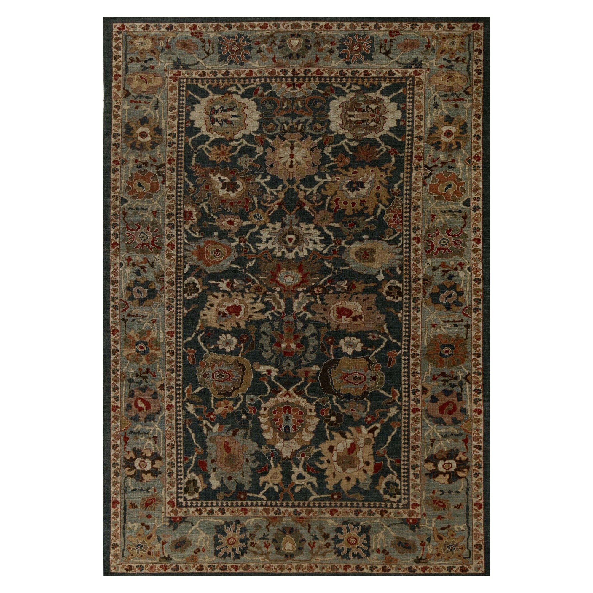 Sultanabad-Teppiche aus Afghanistan - Wolle in Grau mit Muster - 96205