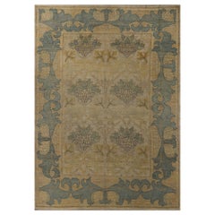 Tappeti Afghanistan Oushak - Lana Grigio Avorio Giallo - 96206