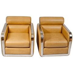 Pair of Lounge Chairs by Maxform, circa 1970s
