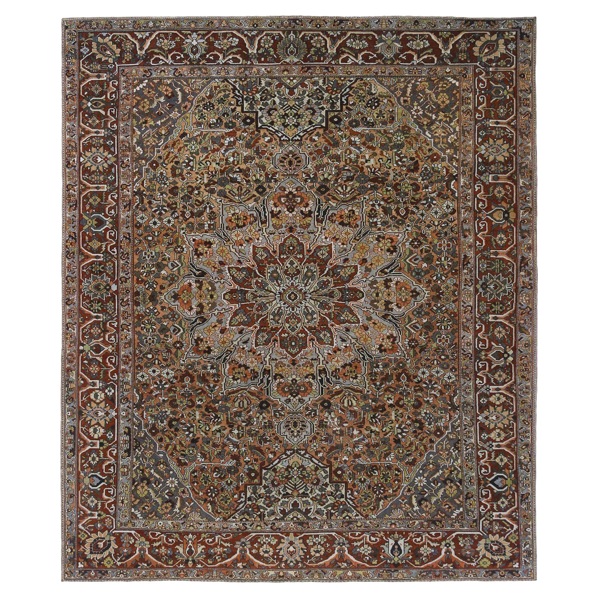 Tappeto persiano Bakhtiari Over Size - Lana Design/One - 96680 in vendita