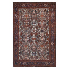 Alfombra Persa Malayer Small Design - Lana Marfil - 96682