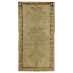 Persian Azerbaijan Area Rugs - Wool Ivory Taupe Design - 96684