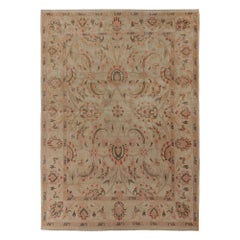 Tappeti persiani Sultanabad Rugs - Disegno in lana e avorio - 96722