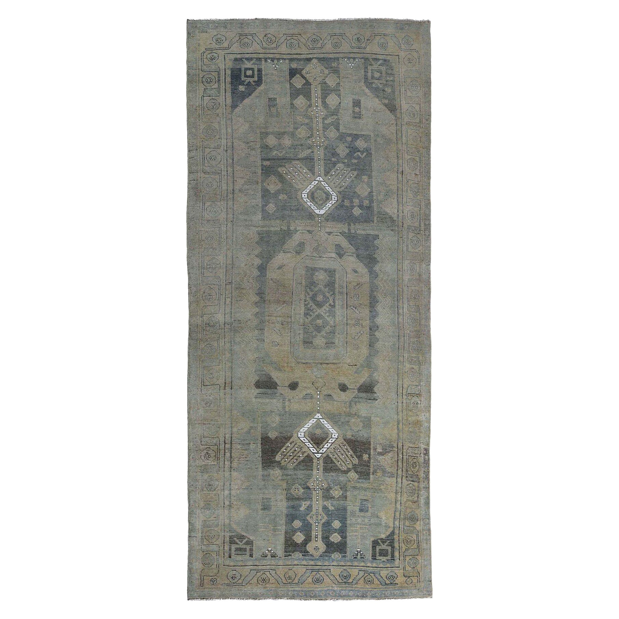 Persische Bijar Teppiche - Wolle Brown Design - 96675