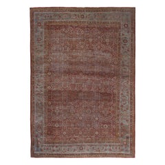 Tapis persans Sultanabad - Motif rouge en laine - 96764