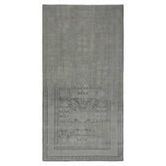 Persische Malayer-Teppiche - Wollteppiche in Grau-/Silber-Schwarztönen - 96786