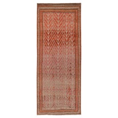 Alfombra Persa Khotan - Lana Diseño Rosa Rojo - 96808