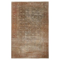 Alfombra Persa Sultanabad Rugs - Lana Diseño Verde - 96815