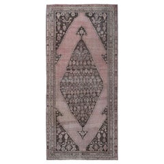 Persian Malayer Area Rugs - Wool Brown Pink Design - 96782