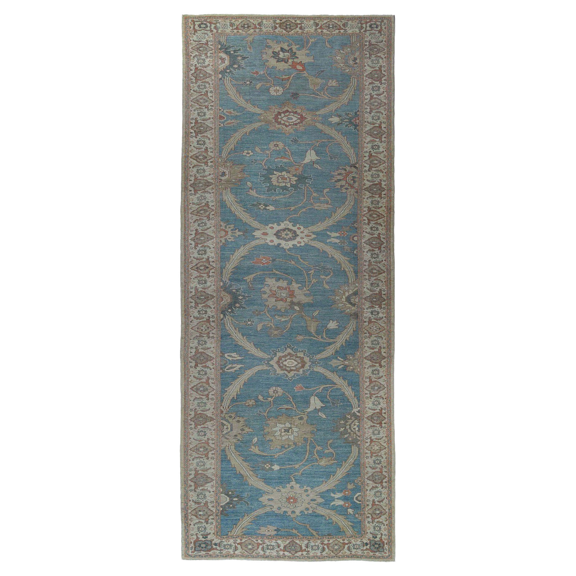 Sultanabad-Teppiche aus Afghanistan in Sultanabad - Blau aus Wolle mit Muster - 96848