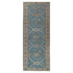 Tapis d'Afghanistan Sultanabad, motif bleu en laine - 96848