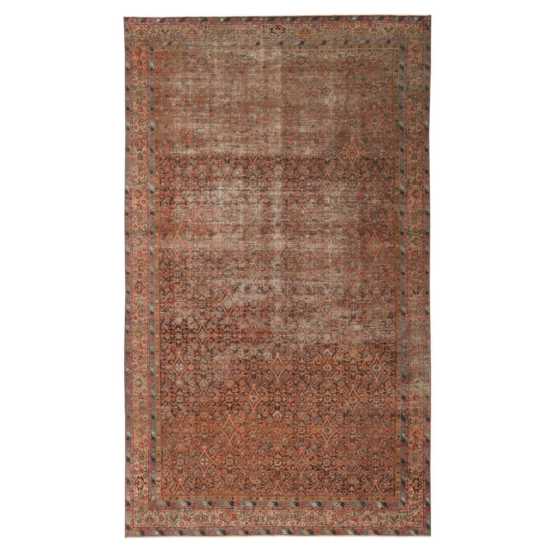 Persische Malayer Teppiche - Wolle Brown Design - 96818