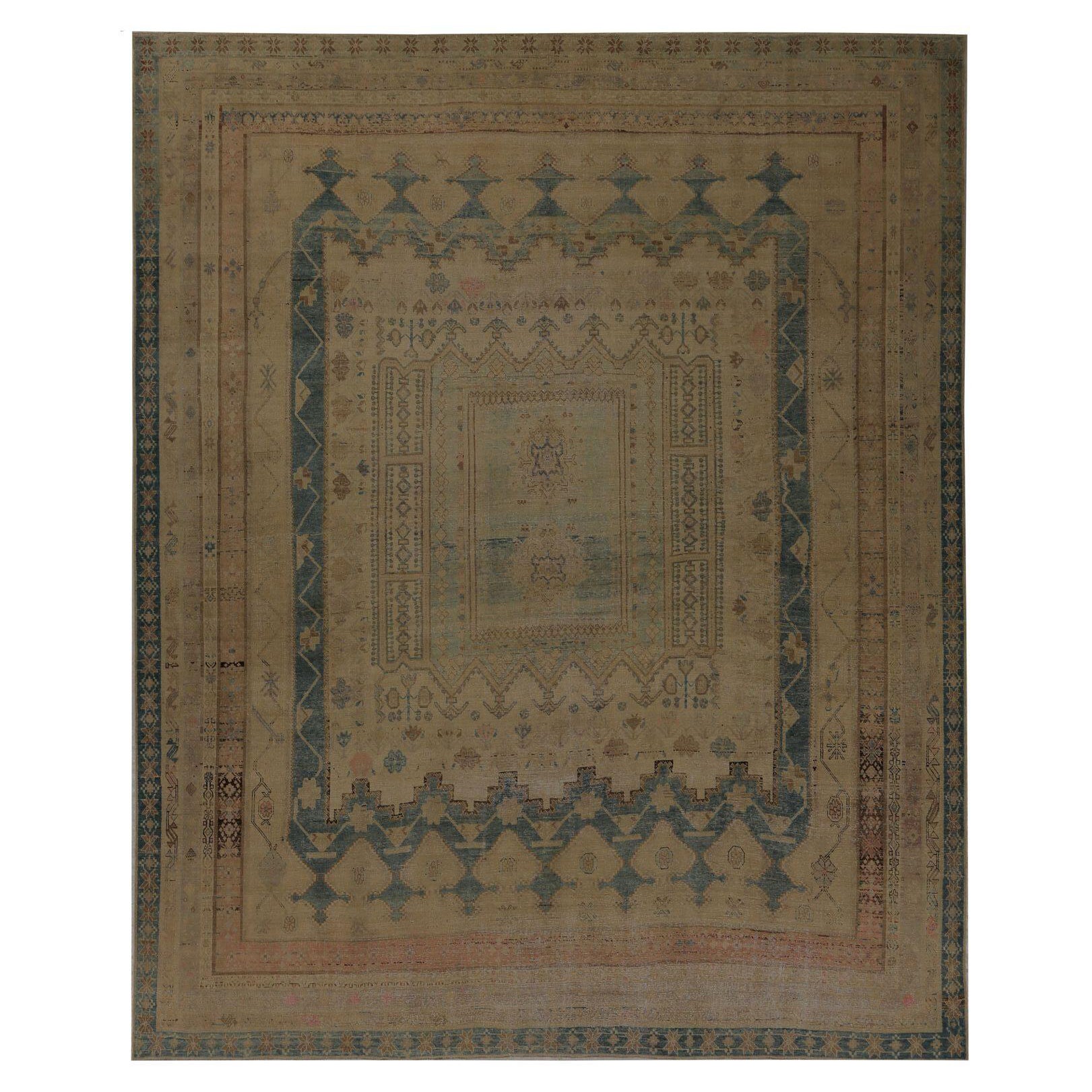 Tappeti persiani Shiraz - Design Lana Taupe - 96836 in vendita