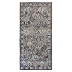 Persian Bakhtiari Area Rugs - Wool Brown Ivory Design - 96917