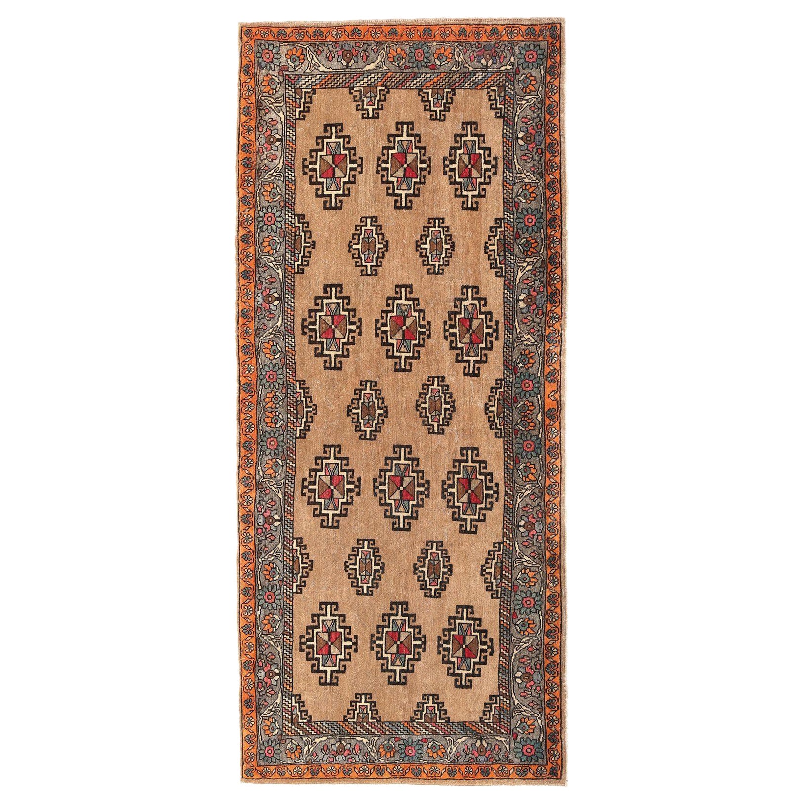 Persischer Semnan Small Teppich - Wolle Brown Design - 96941