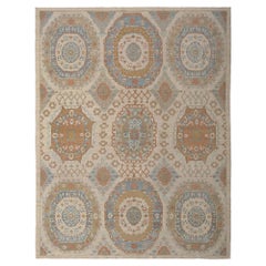 Tapis d'Afghanistan Sultanabad - Design en laine ivoire - 97009