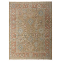 Afghanistan Tapis de sol Sultanabad - Laine Brown Design/One - 97010