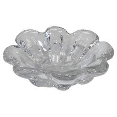 Beautiful Orrefors Crystal Bowl, Signed and Numbered, Lars Hellsten