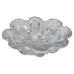 Beautiful Orrefors Crystal Bowl, Signed and Numbered, Lars Hellsten 1