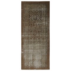Tappeti persiani Malayer - Disegno in lana marrone - 96984
