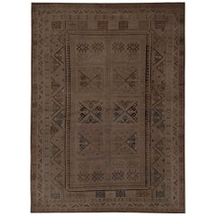 Tappeto persiano Shiraz Small - Disegno in lana rosa - 96986