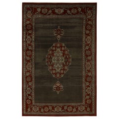 Tappeti persiani Heriz - Lana Marrone Rosso Design - 96987
