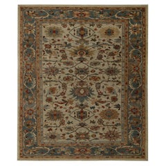 Tapis d'Afghanistan Sultanabad - Design en laine ivoire - 97022