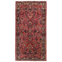 Alfombra Persa Sarogh Small Design Lana Roja - 97082