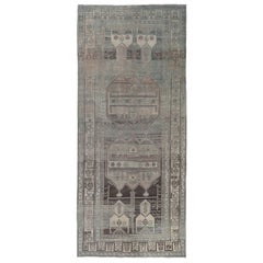 Tapis de sol Persan Bijar - Laine Design/One Brown - 97144