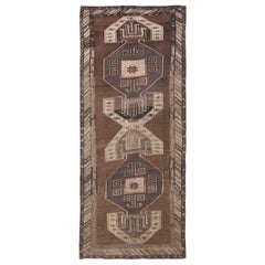 Tapis Persan Azerbaïdjan - Laine Design Brown - 97118