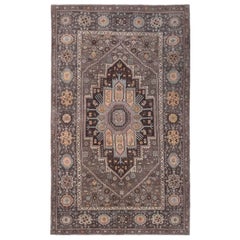 Persischer Bijar Small Teppich - Wolle Brown Design - 97111