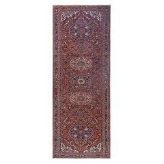 Persische Heriz-Teppiche - rotes Wolldesign - 97129