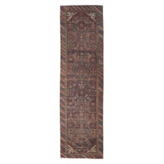 Persische Aserbaidschan Läufer Teppich - Wolle Brown Design - 97155