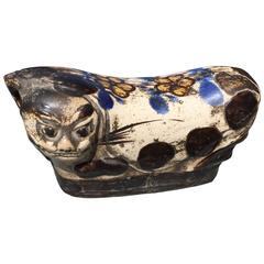 China Antique Cat Pillow