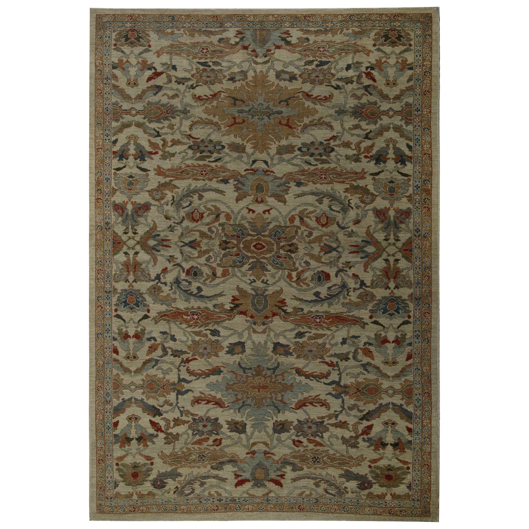 Afghanistan Sultanabad Area Rugs - Wolle Elfenbein Design - 97311