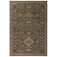 Afghanistan Sultanabad Area Rugs - Wool Brown Design - 97314