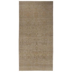 Afghanistan Sultanabad Over Size Rug - Wool Brown Taupe - 97317