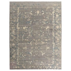 Afghanistan Sultanabad Over Size Rug - Wool Brown Ivory - 97379