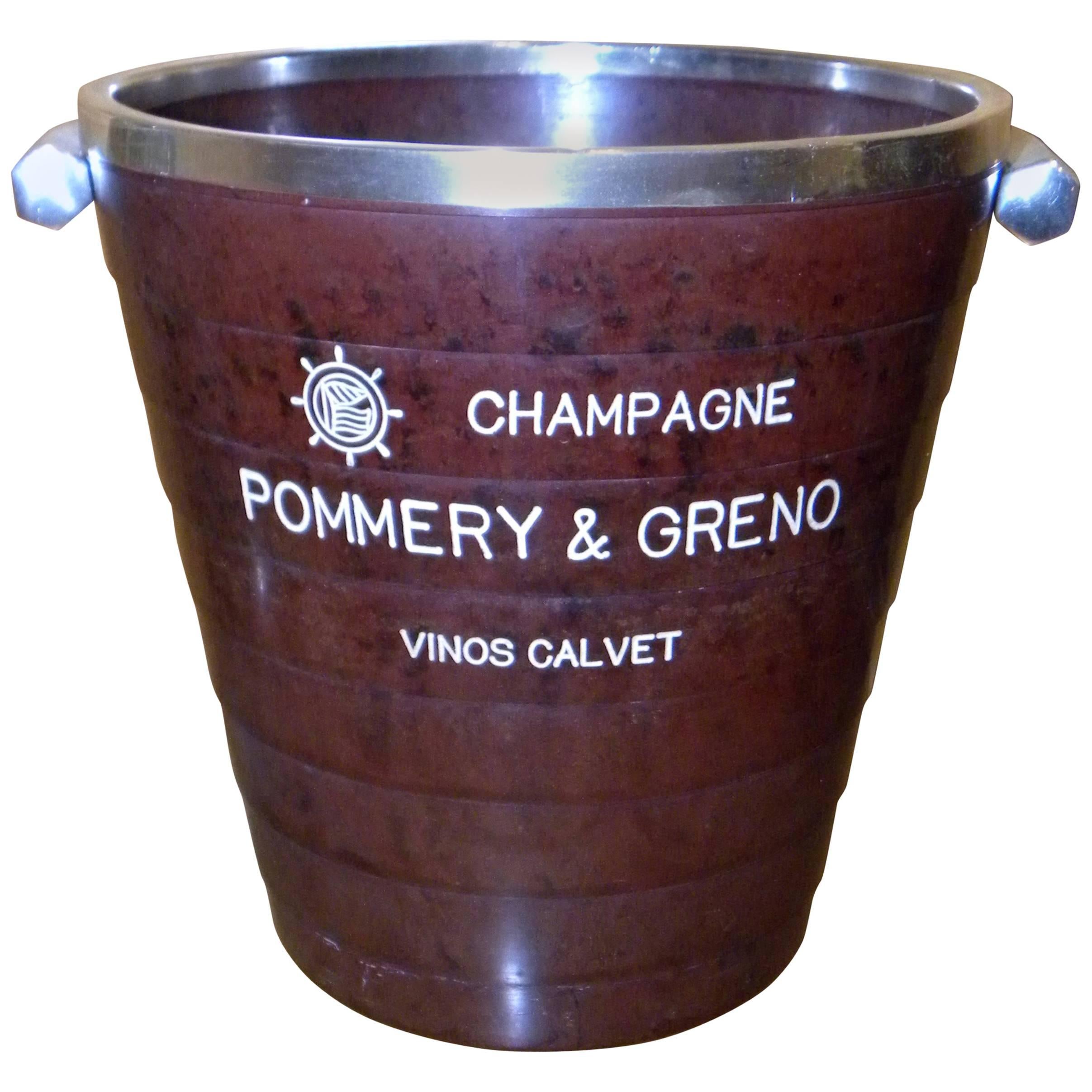 Rare French Art Deco Bakelite Champagne Bucket