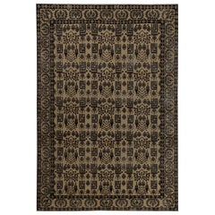 Tappeti persiani Bijar - Lana Avorio Taupe Design - 97449
