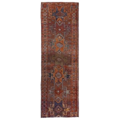 Tappeto Persiano Shiraz Runner - Lana Design/One Rosso - 97451