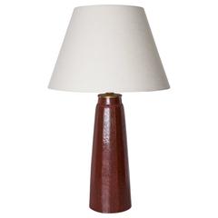 Carl-Harry Stålhane Large Ceramic Lamp, circa 1950s