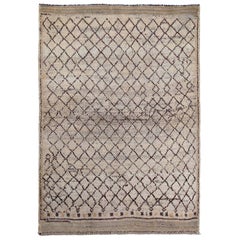 Tappeto persiano Gabbeh Small - Disegno in lana e avorio - 97538