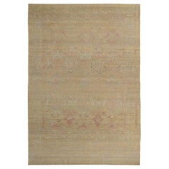 Tapis d'Afghanistan Sultanabad - Design en laine jaune - 97504