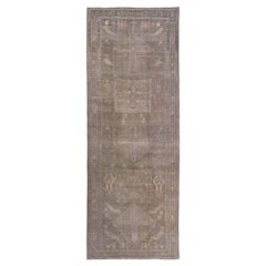 Tapis persans Bijar - Motif taupe en laine - 97596