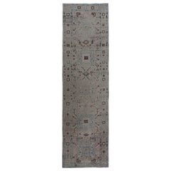 Alfombras Persas Azerbaiyán - Algodón Diseño Blanco y Negro - 97548