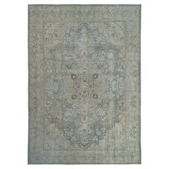 Alfombras Persas Tabriz - Lana Marfil Azul Claro - 97553