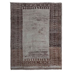 Alfombra Persa Gabbeh Small Design Lana Marfil - 97570