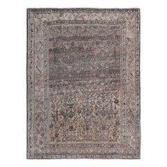 Alfombra Persa Bijar Small - Diseño Lana Marrón Topo - 97625